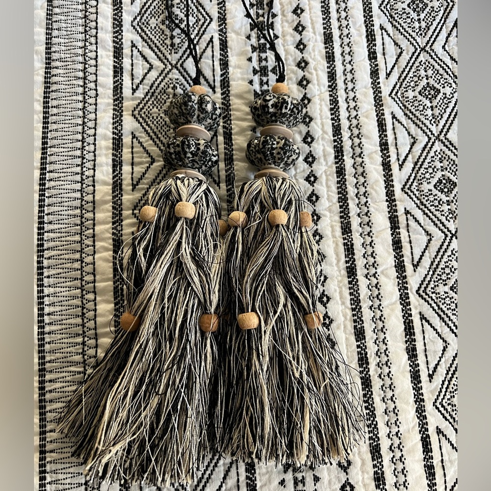 Curtain Drapes Tassels Tie Backs